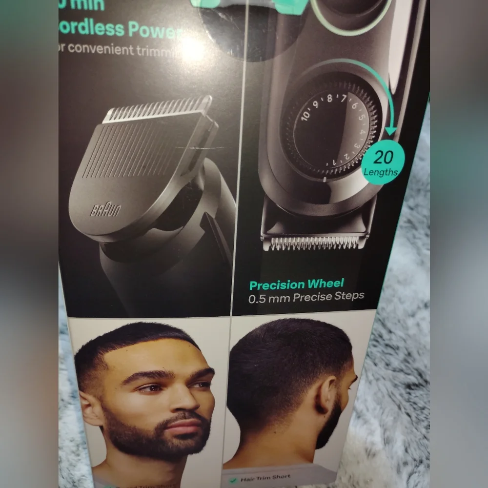Braun All-in-One Style Kit, 3-in-1 Electric Trimmer for Men,